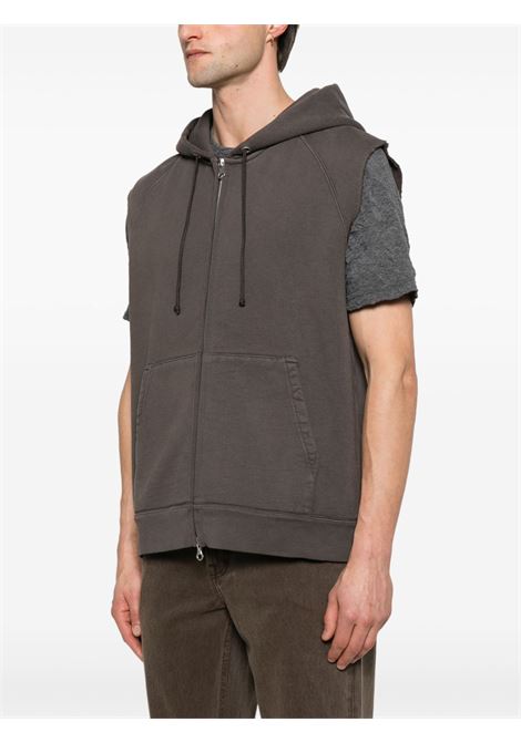 motor hood vest man brown OUR LEGACY | M2256MF